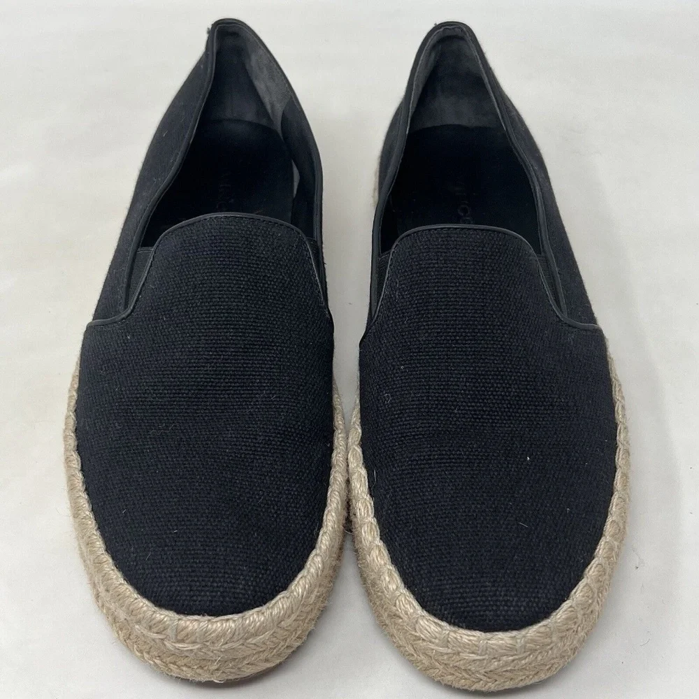Vince - Upton Womens Canvas Slip On Espadrilles 9